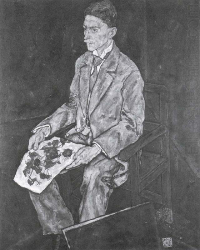 Portrait of Dr.Franz Martin Haberditzl, Egon Schiele